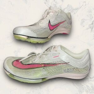 Nike Air Zoom Victory Sail Fierce Pink Track Spike Running Shoes Mens Size 13